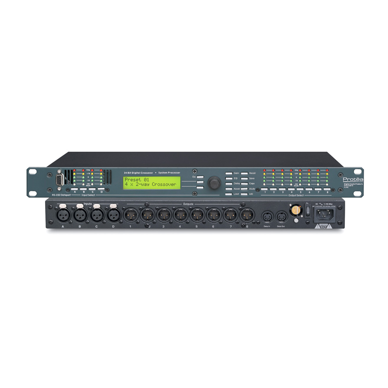 专业音频处理器DSP0404/0808